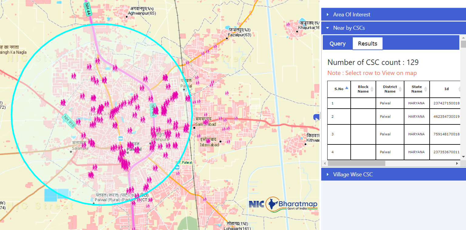 CSC Center List Near Your Location