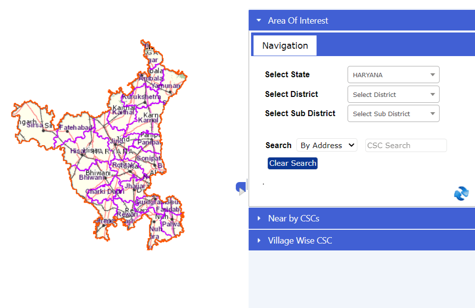 findmycsc Nic In State Select