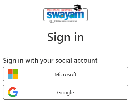 Swayam Plus Portal Login