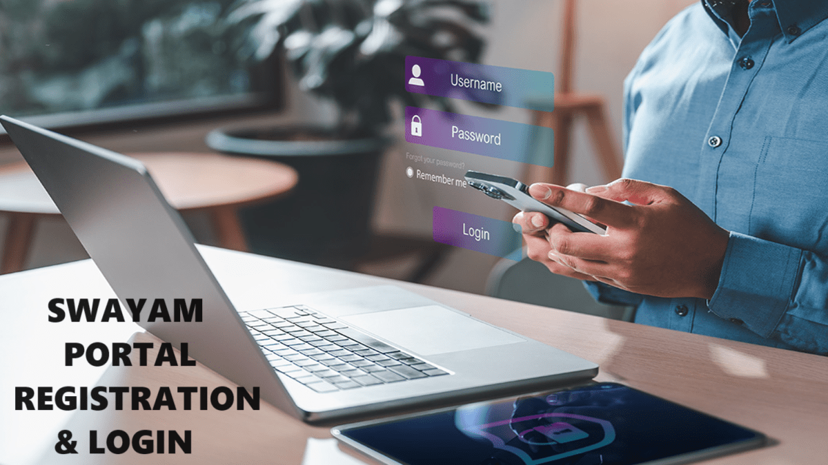 Swayam Portal Registration Login