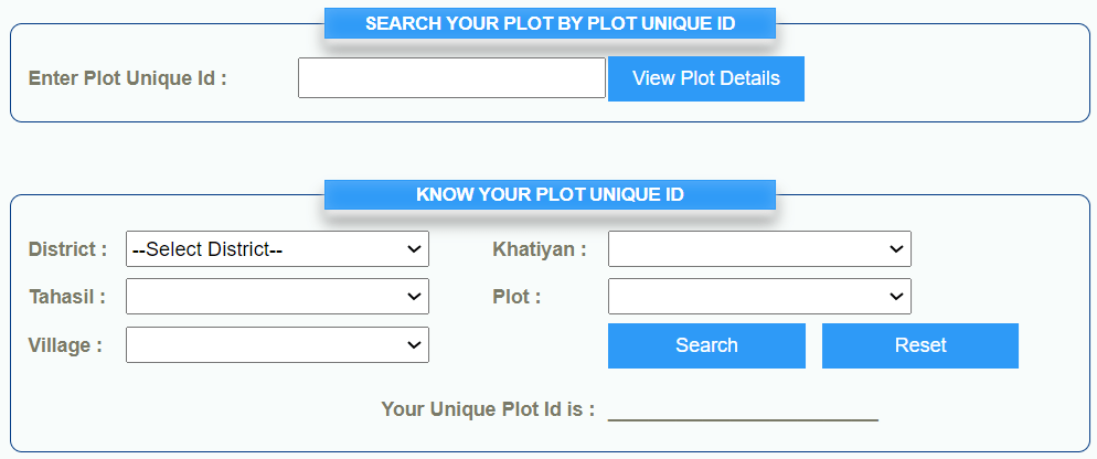 Bhulekh Odisha Plot Details Search by Unique ID