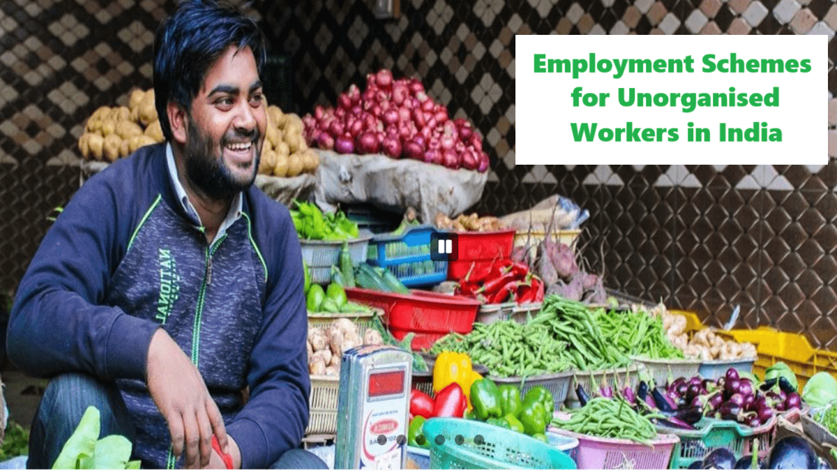 Employment Schemes for Unorganised Workers in India