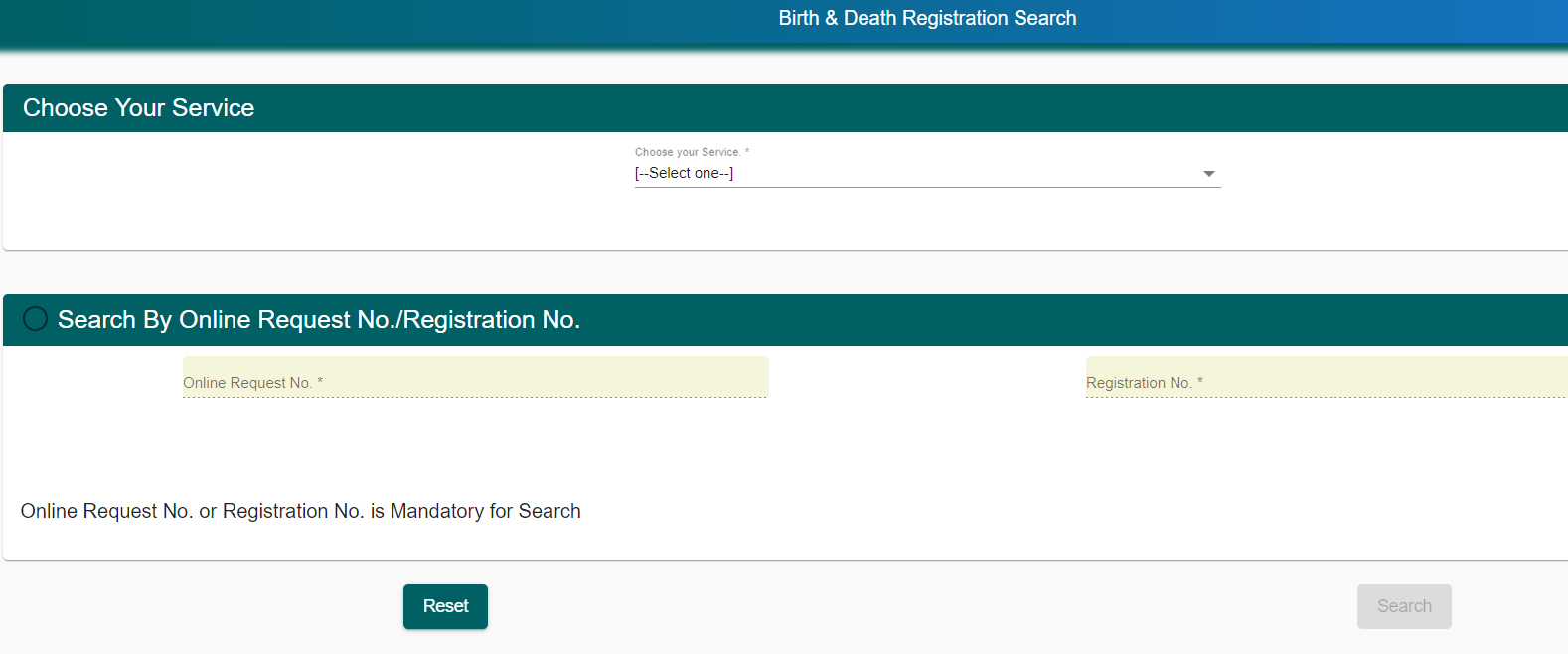 Odisha Death Certificate Registration Status