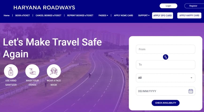 ebooking hrtransport Portal Apply Link