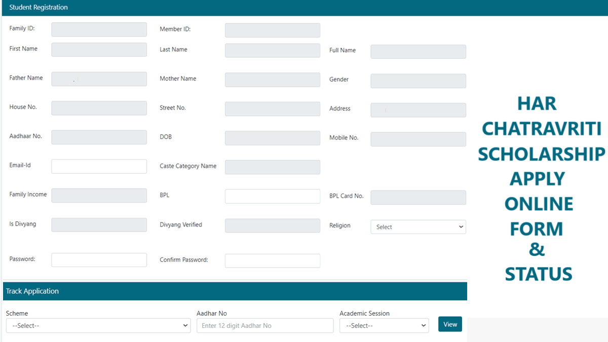 Har Chatravriti Scholarship Apply Online, Status