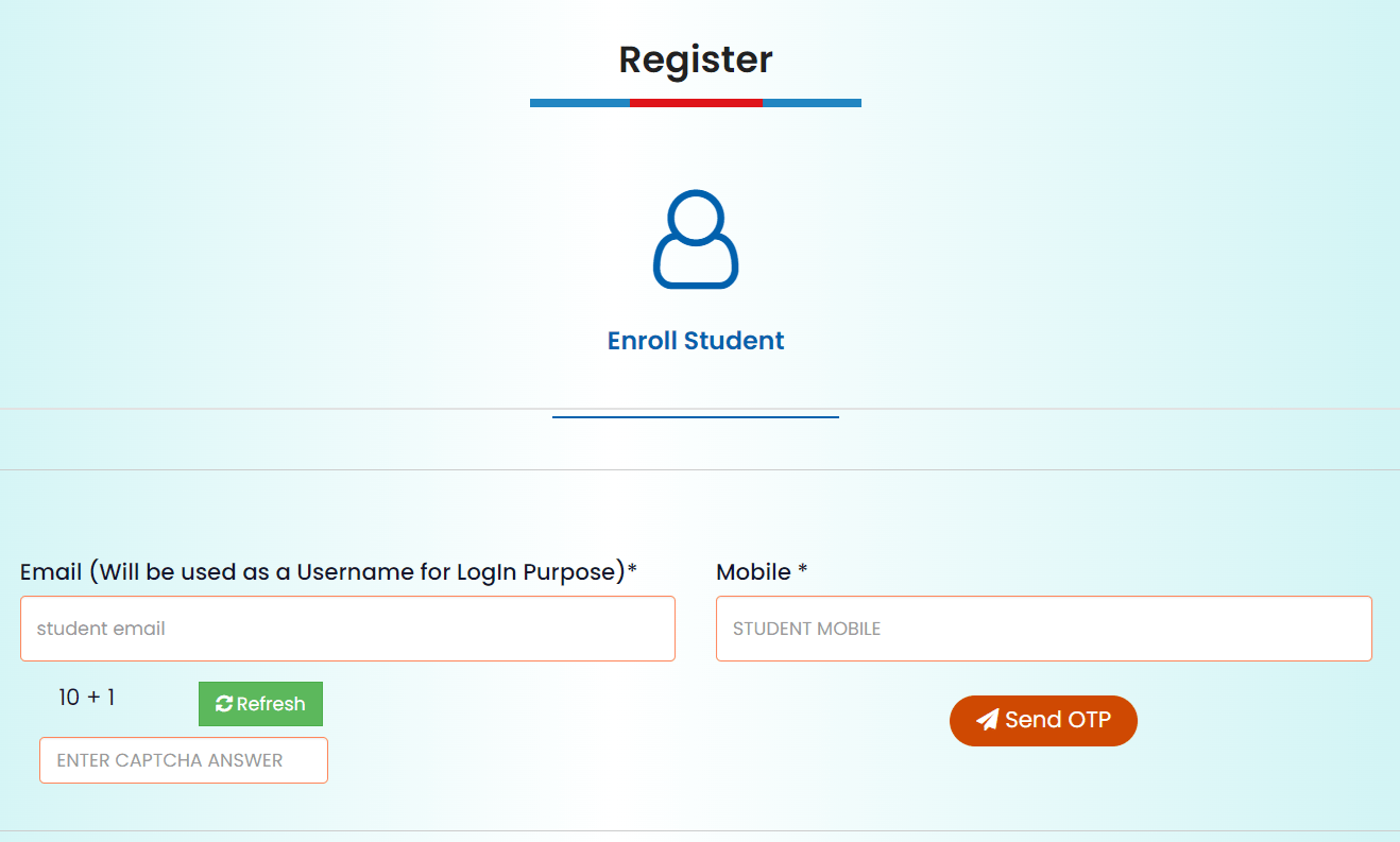 NATS Portal Registration For Students