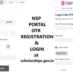 NSP Portal OTR Registration & Login