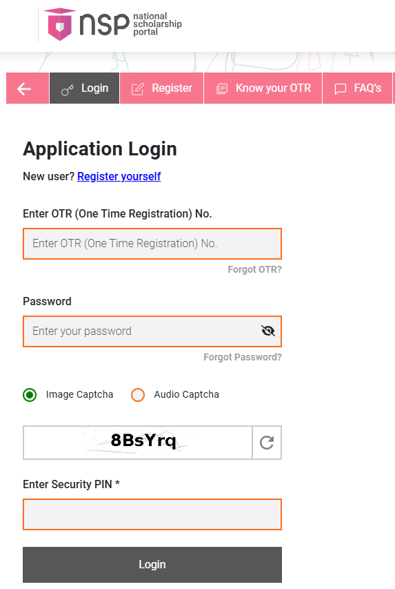 Pragati Scholarship Scheme Application Form