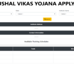 Rail Kaushal Vikas Yojana Apply Online