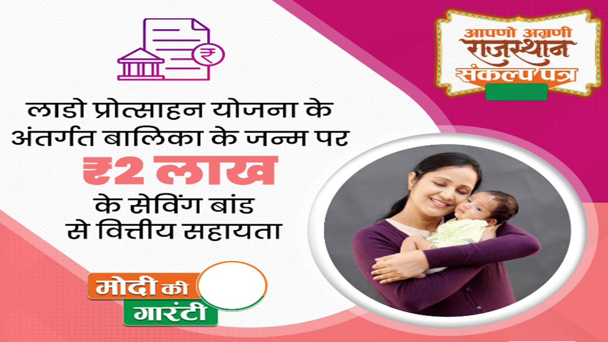 Rajasthan Lado Protsahan Yojana Apply Online