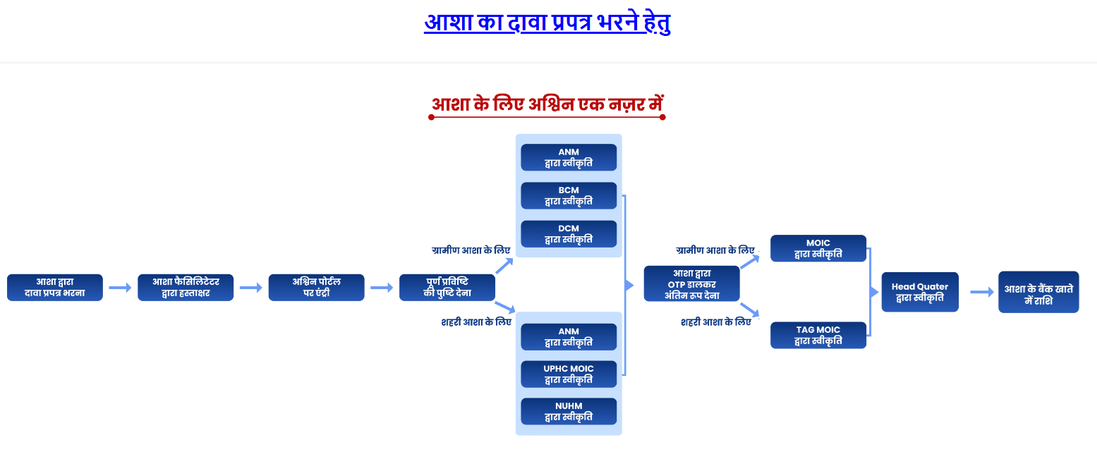 Ashwin Bihar Asha Dava Prapatra Submission Process Flow