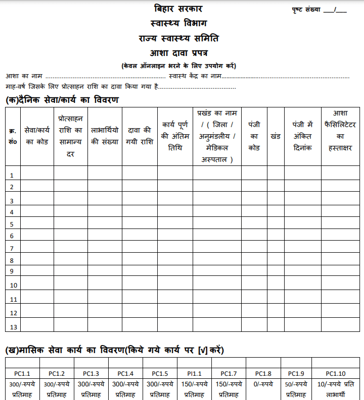 Ashwin Bihar Asha Dawa Prapatra PDF