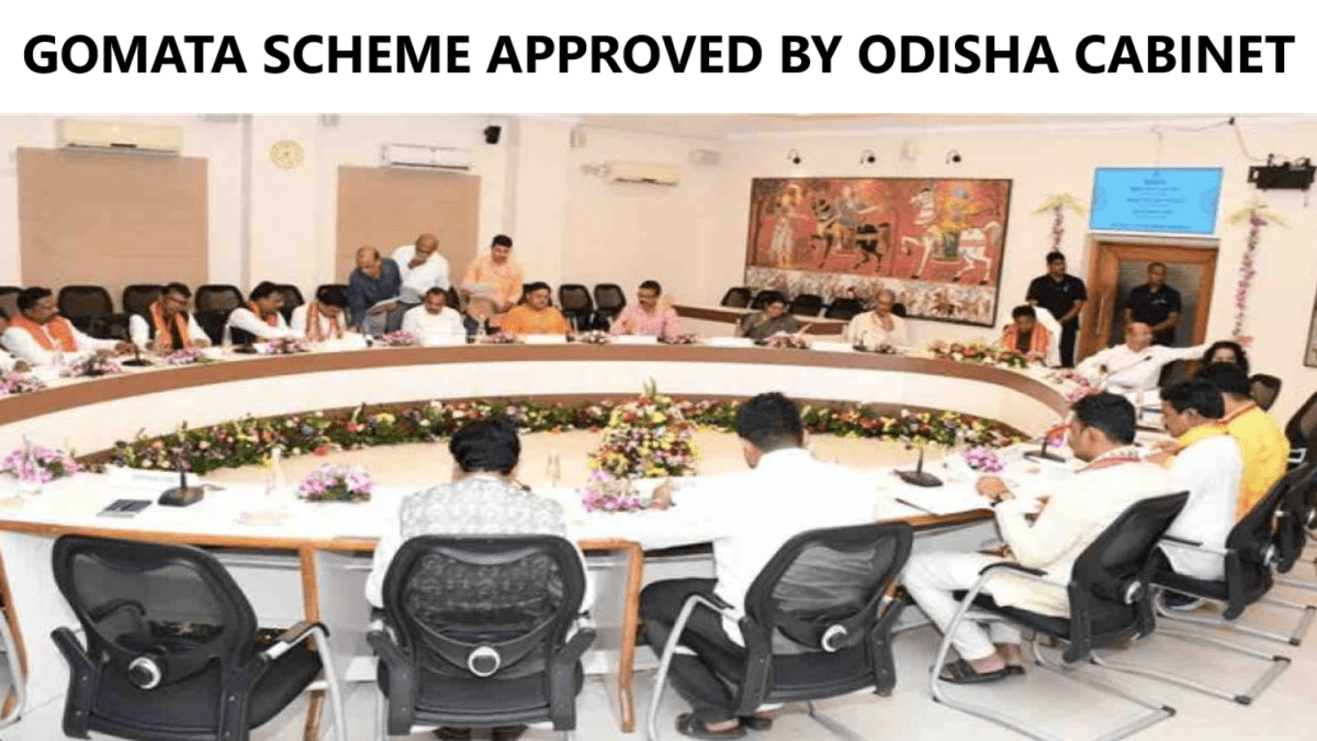 Gomata Scheme Odisha Approved by Cabinet