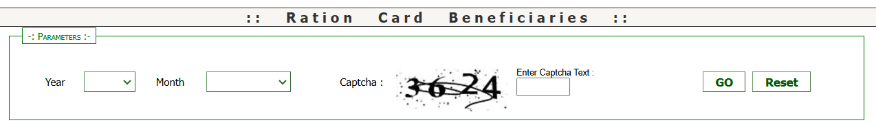 IPDS Gujarat Ration Card Abstract