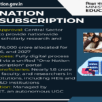 One Nation One Subscription Scheme