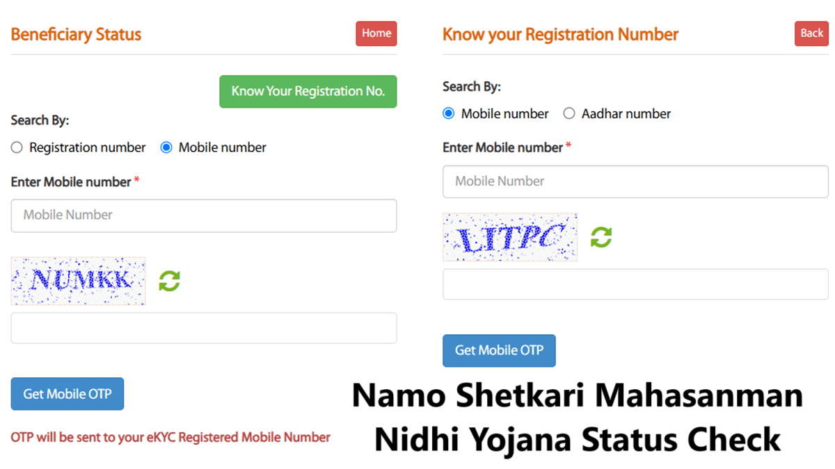 Namo Shetkari Mahasanman Nidhi Yojana Status Check Online