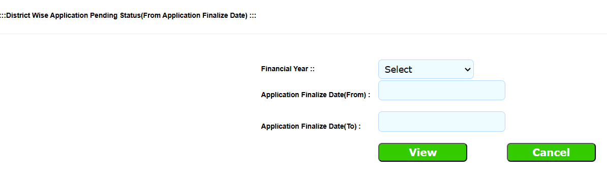 OFMAS Bihar Application Pending Status Check