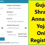 Shramik Annapurna Yojana Gujarat Registration