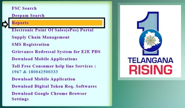 EPDS Telangana Gov In Reports