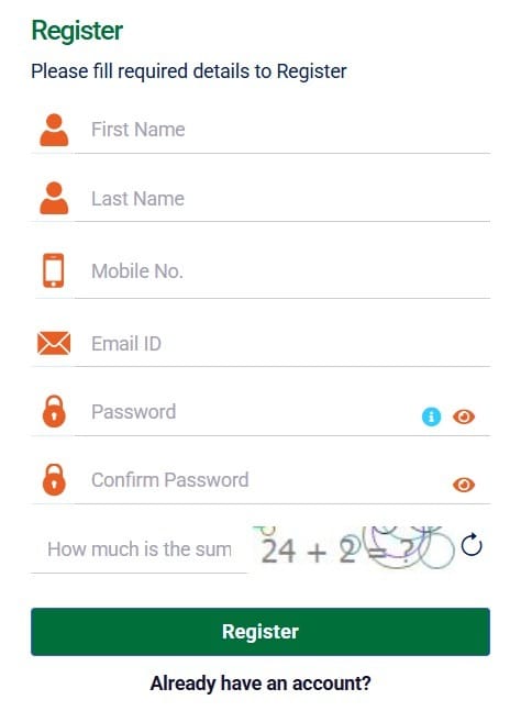 Guruji Student Credit Card Scheme Registration Form