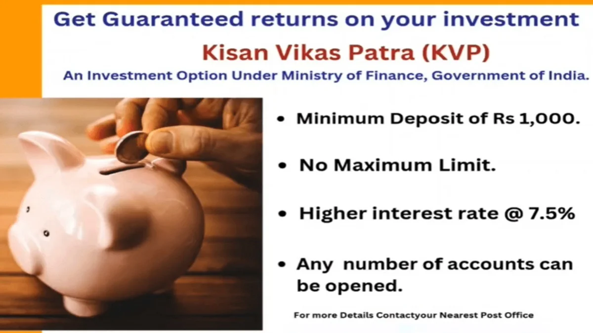 Kisan Vikas Patra Interest Rate Jan-March 2025