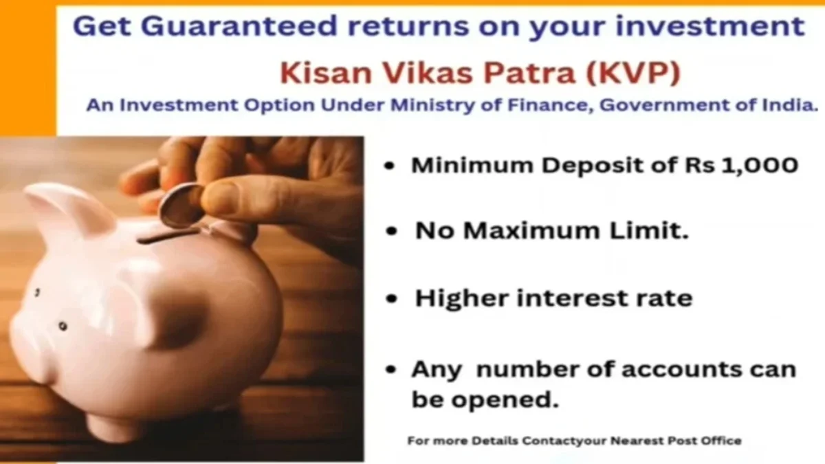PO Kisan Vikas Patra Interest Rate