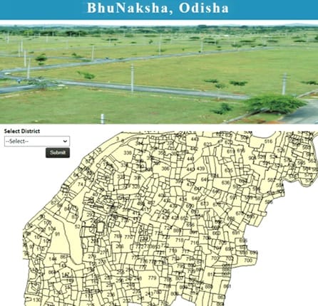 Bhulekh Odisha Map View Online