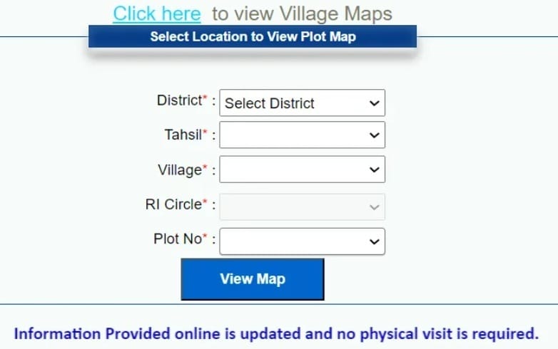 bhulekh.ori.nic.in Village Map