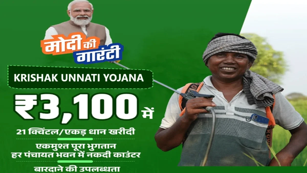 Chhattisgarh Krishak Unnati Yojana Details