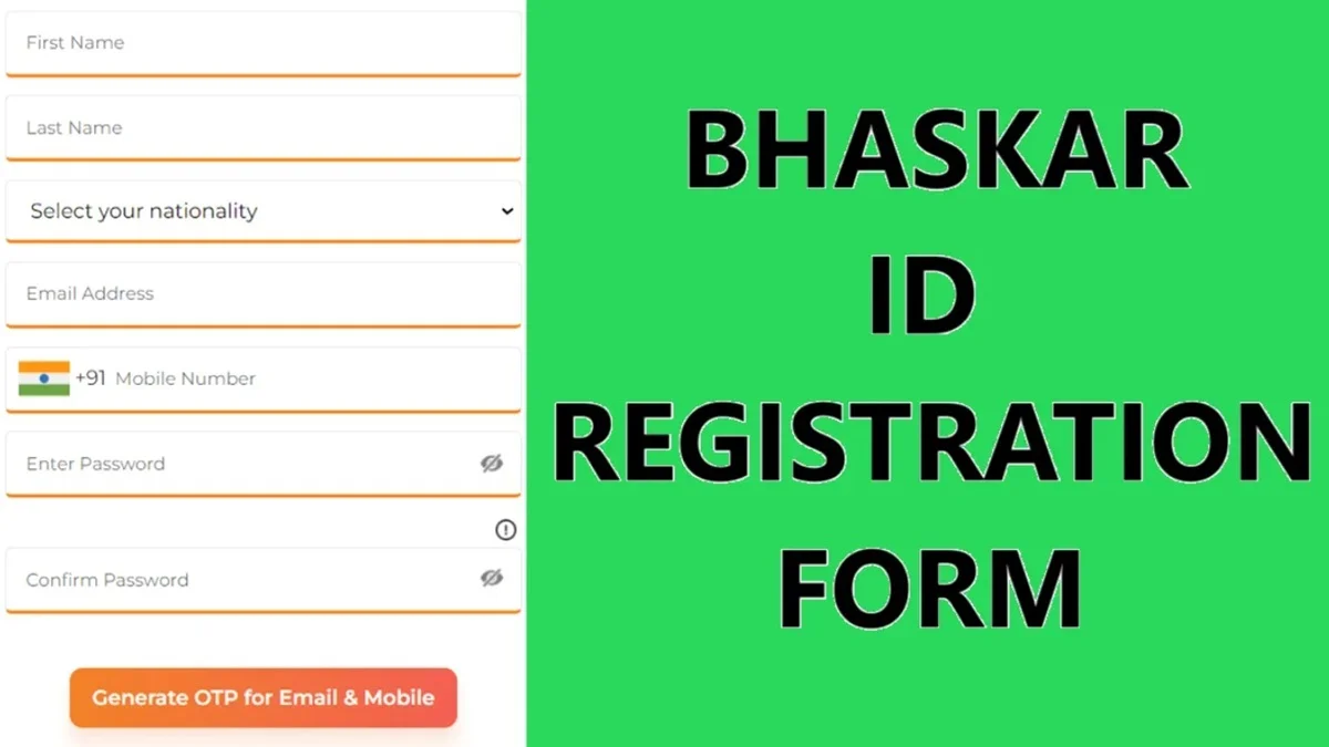 How to Make Bhaskar ID Registration Online