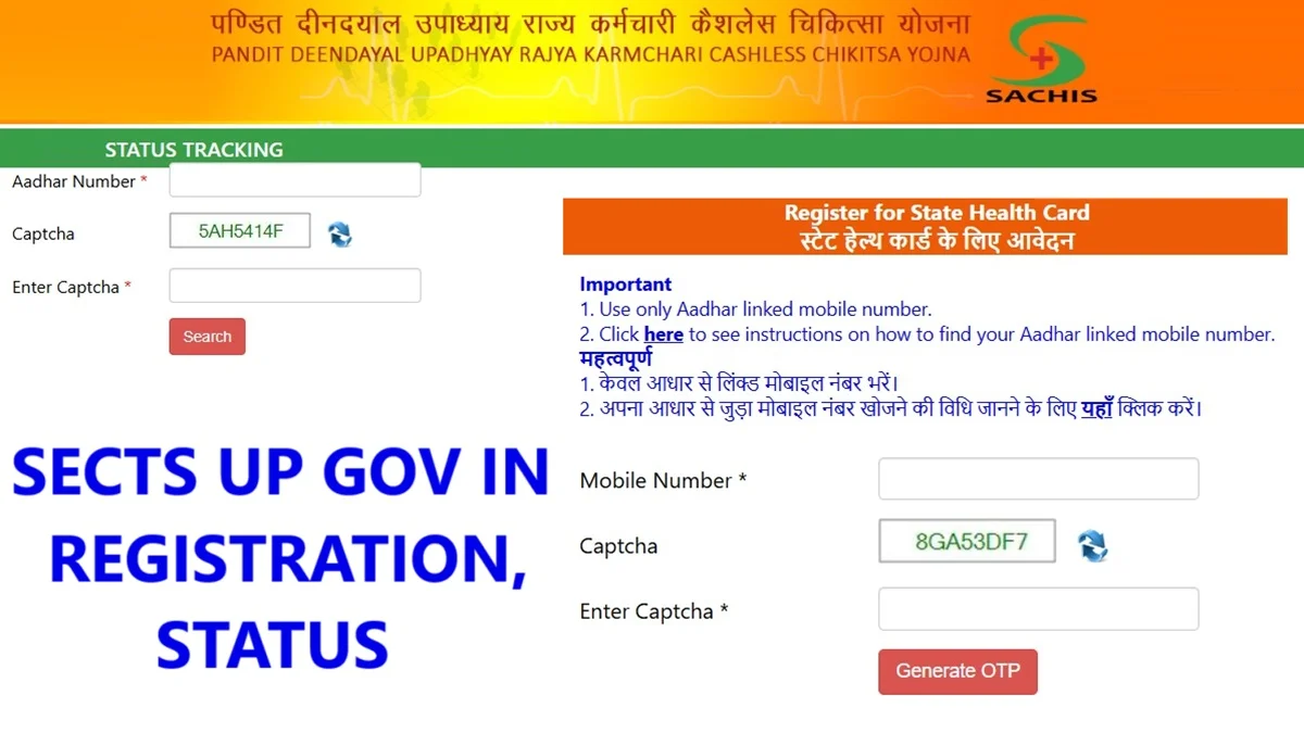 Sects UP Gov In Registration, Status