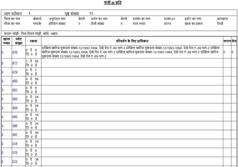 Jharbhoomi Panji 2 Copy Download