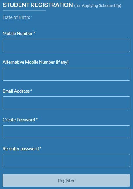 Odisha Banishree Scholarship Application Form